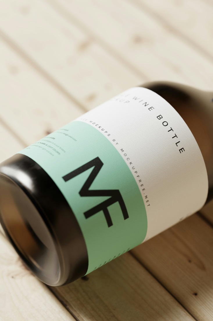 Blank product packaging mockup ready for a custom Euphora label