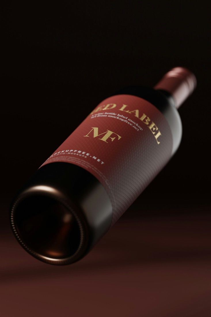 Blank product packaging mockup ready for a custom Euphora label
