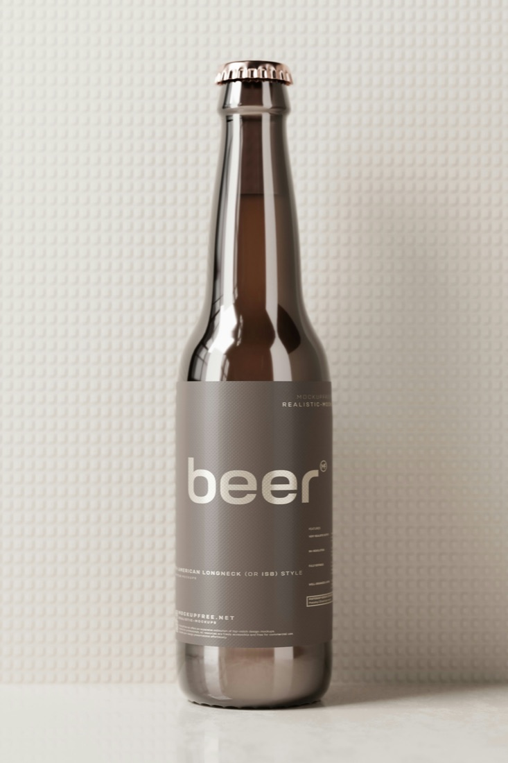 Blank product packaging mockup ready for a custom Euphora label