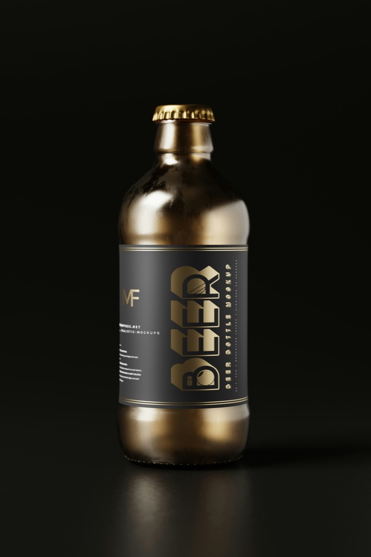 Blank product packaging mockup ready for a custom Euphora label