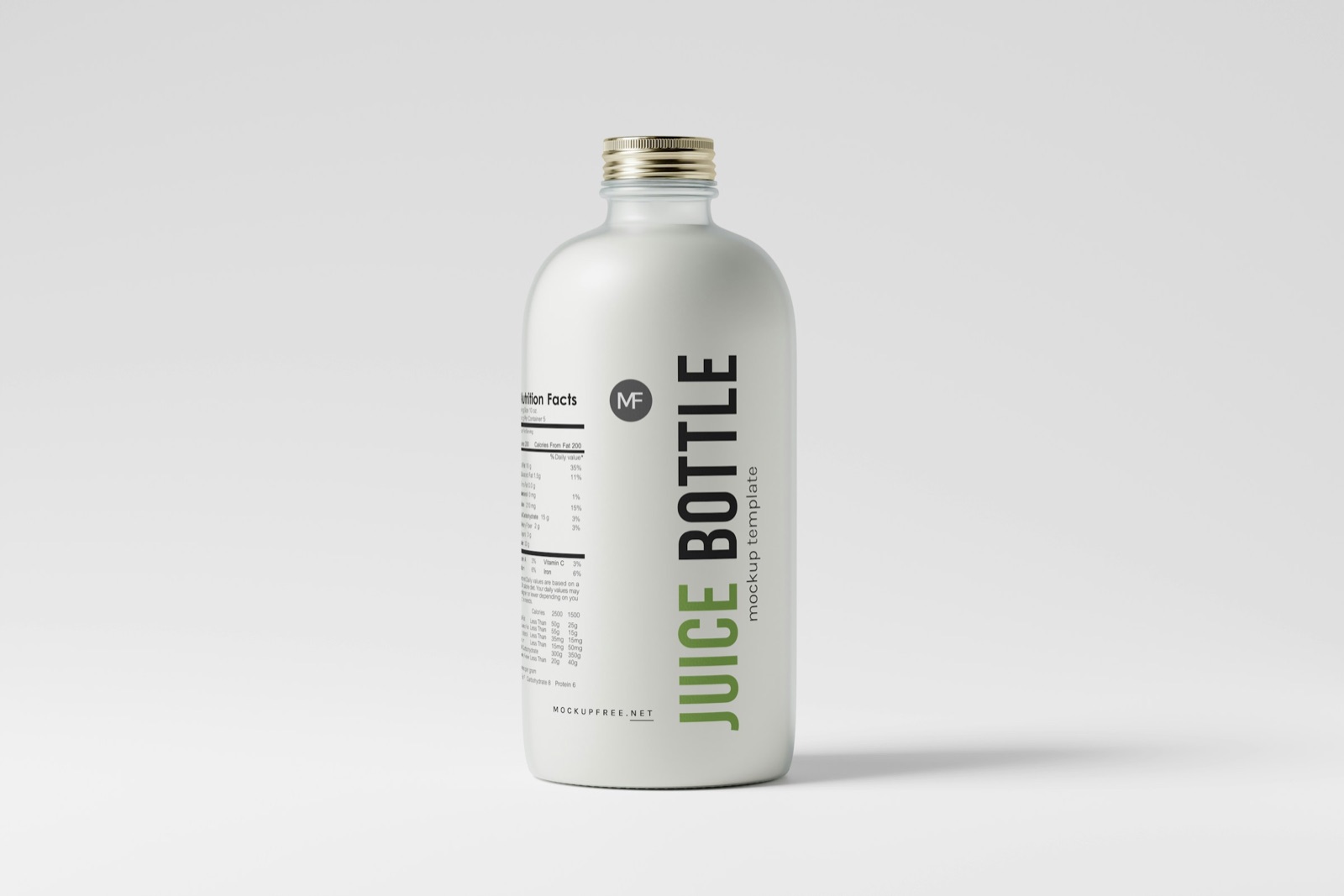 Blank product packaging mockup ready for a custom Euphora label