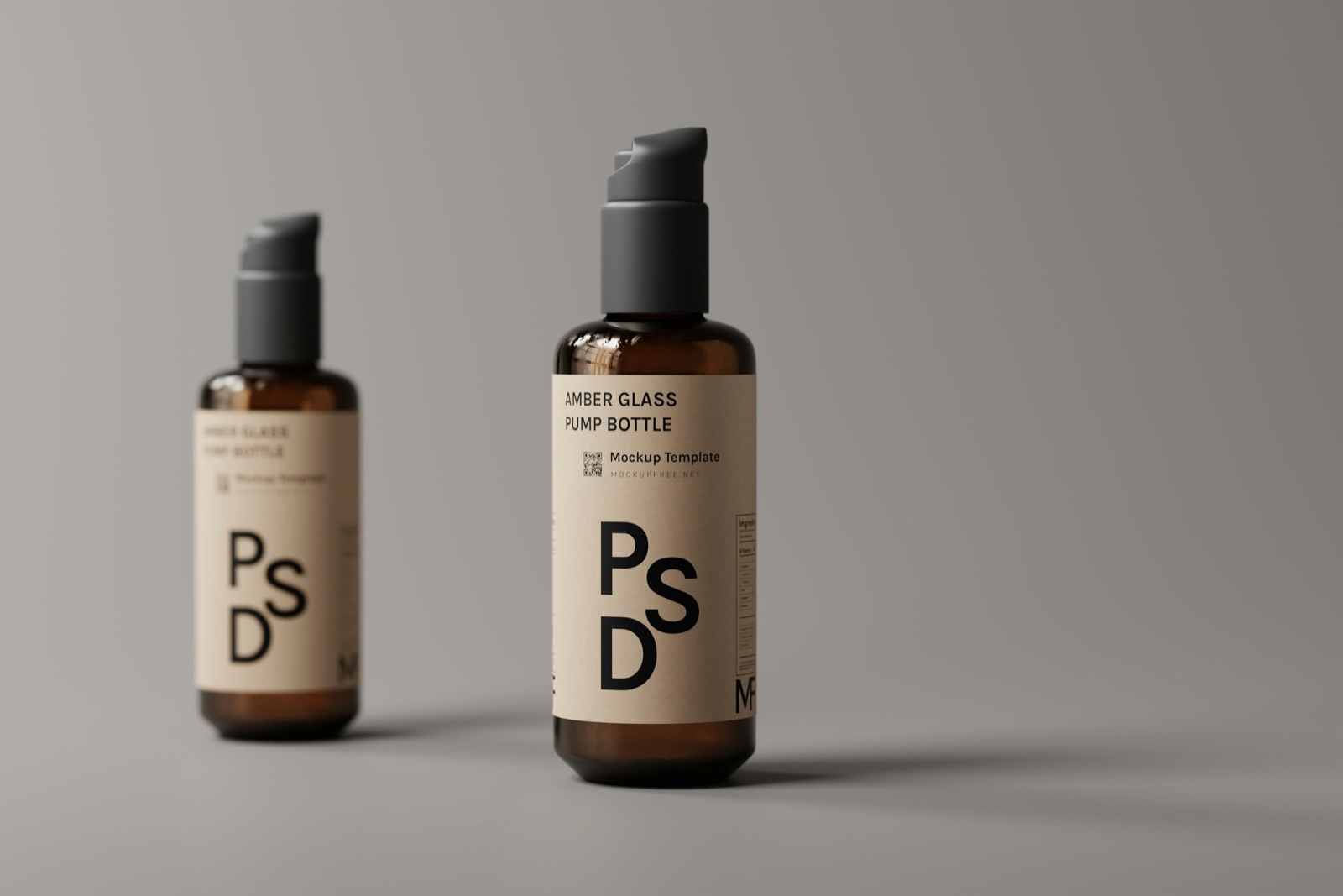Blank product packaging mockup ready for a custom Euphora label