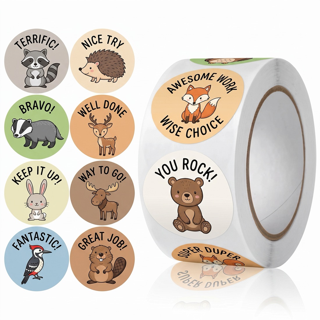 Sticker Paper label material